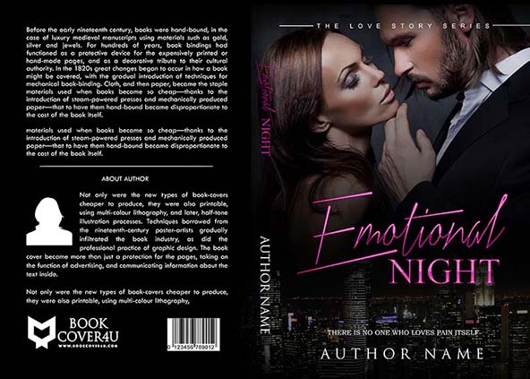 Romance-book-cover-design-Emotional Night-front