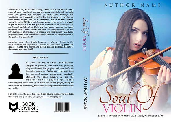 Romance-book-cover-design-Soul Of Violin-front