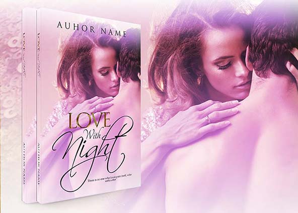 Romance-book-cover-design-Love With Night -back