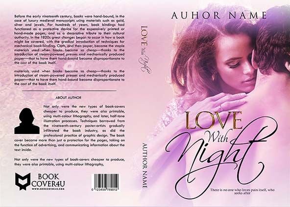Romance-book-cover-design-Love With Night -front