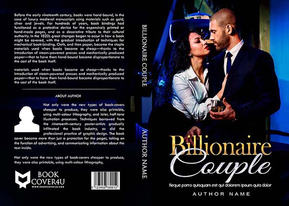 Romance-book-cover-design-Billionaire Couple-front