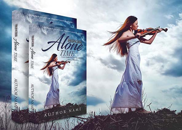 Romance-book-cover-design-Princess Alone time-back