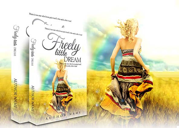Romance-book-cover-design-Freely Little Dream-back