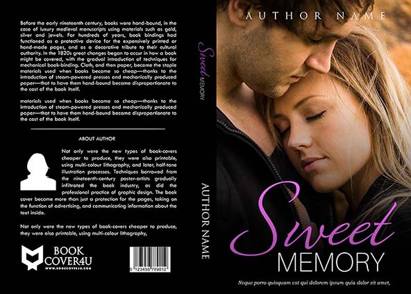 Romance-book-cover-design-Sweet Memory-front
