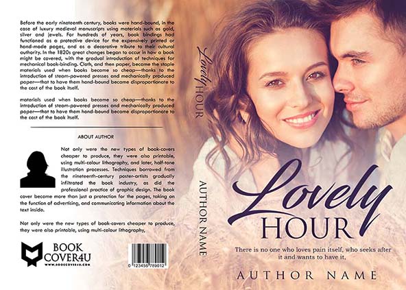 Romance-book-cover-design-Lovely Hour-front