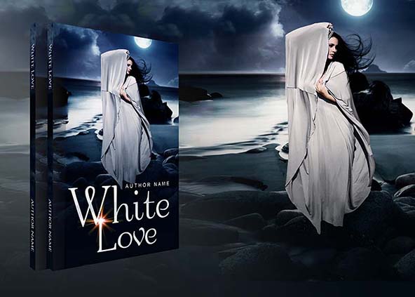 Romance-book-cover-design-White Love-back