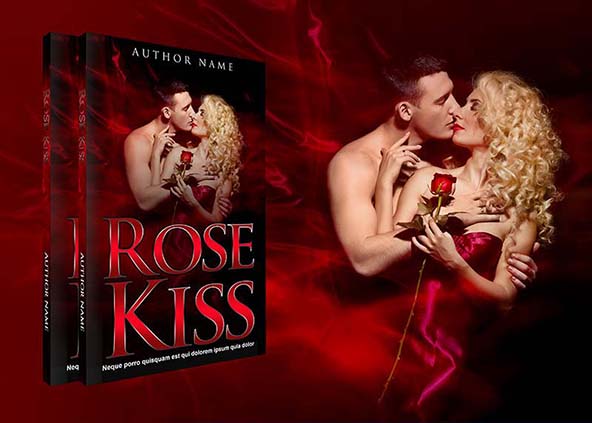 Romance-book-cover-design-Rose Kiss-back