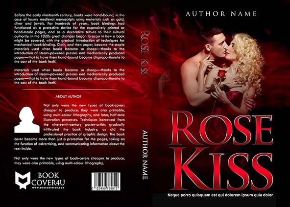 Romance-book-cover-design-Rose Kiss-front