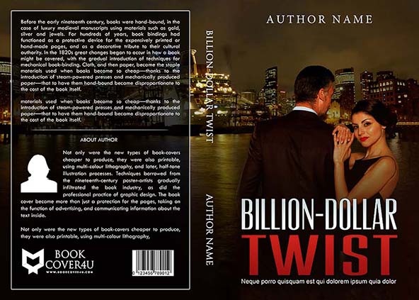 Romance-book-cover-design-Billion Dollar Twist-front