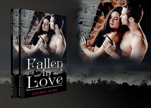 Romance-book-cover-design-Fallen In Love-back