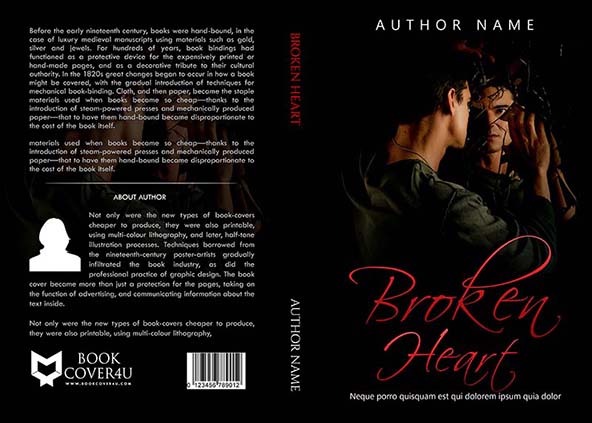 Romance-book-cover-design-Broken Hearts-front