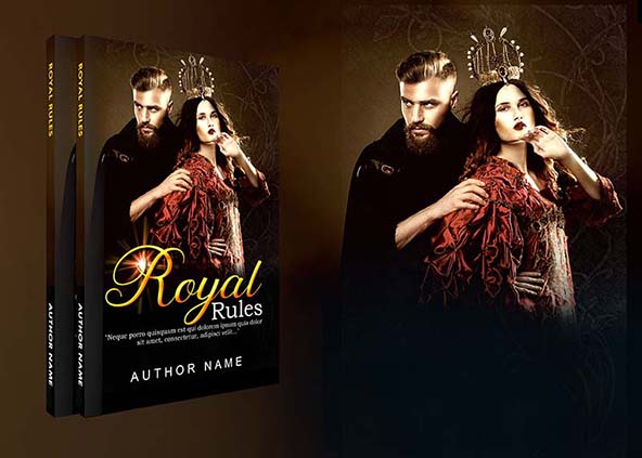 Romance-book-cover-design-Royal Rules-back