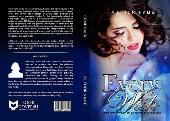 Romance-book-cover-design-Every Wish-front