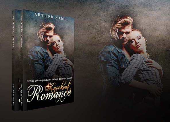 Romance-book-cover-design-Knockout Romance-back