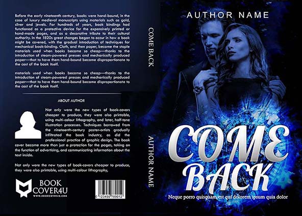 Romance-book-cover-design-Come Back-front