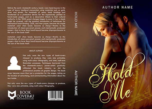 Romance-book-cover-design-Hold Me-front