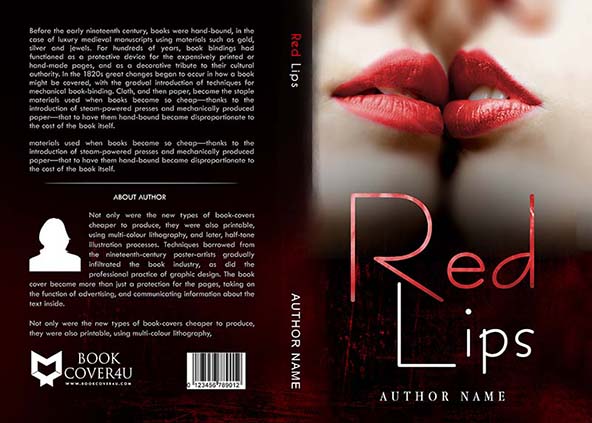 Romance-book-cover-design-Red Lips-front