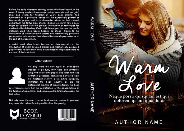 Romance-book-cover-design-Warm Love-front