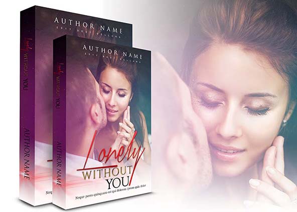 Romance-book-cover-design-Lonely Without You-back