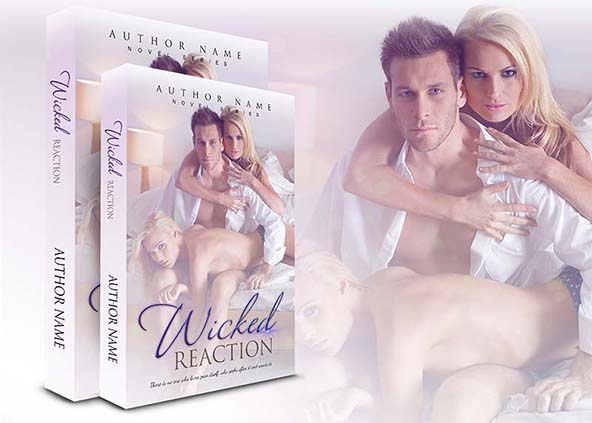 Romance-book-cover-design-Wicked Reaction-back