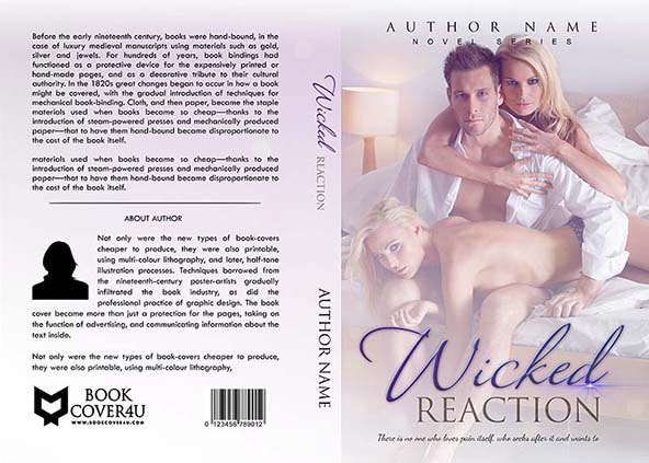 Romance-book-cover-design-Wicked Reaction-front