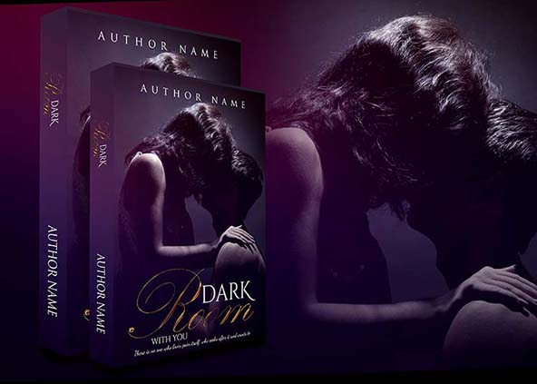 Romance-book-cover-design-Dark Room With....-back