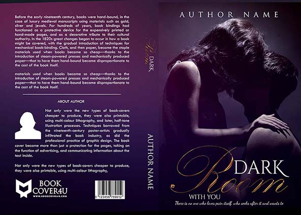 Romance-book-cover-design-Dark Room With....-front