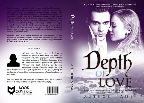 Romance-book-cover-design-Deapth Of Love-front