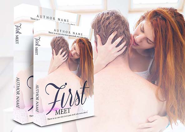 Romance-book-cover-design-First Meet-back