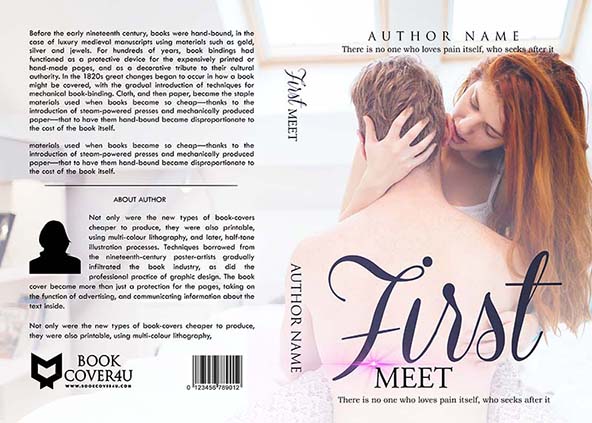 Romance-book-cover-design-First Meet-front
