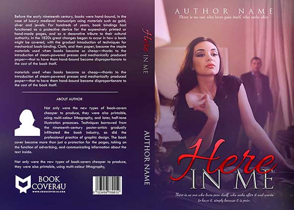Romance-book-cover-design-Here In Me-front