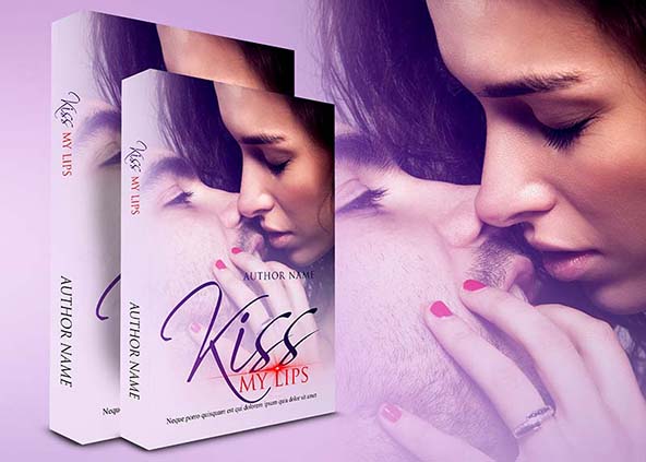 Romance-book-cover-design-Kiss My Lips-back