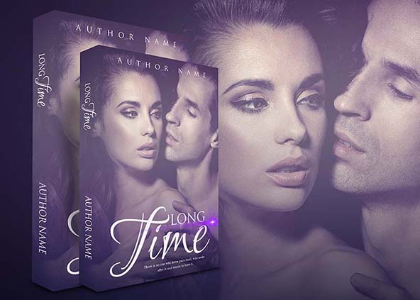 Romance-book-cover-design-Long Time-back