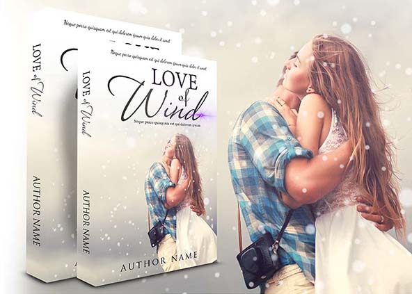 Romance-book-cover-design-Love Of Wind-back
