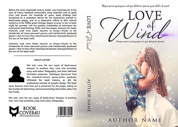 Romance-book-cover-design-Love Of Wind-front