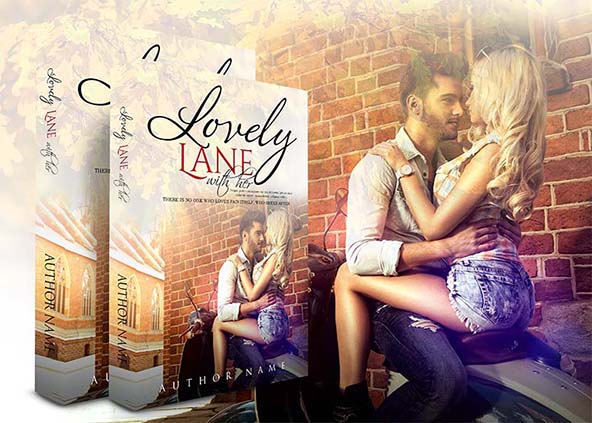 Romance-book-cover-design-Lovely Lane With...-back