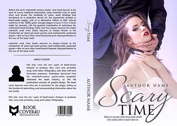 Romance-book-cover-design-Scary Time-front