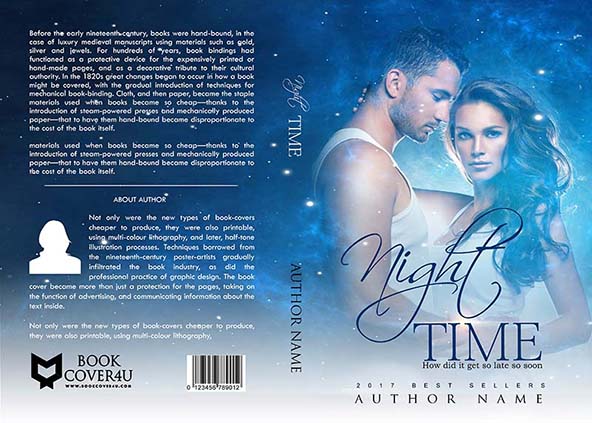 Romance-book-cover-design-Night Time-front