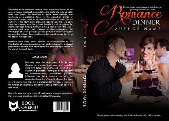 Romance-book-cover-design-Romance Dinner-front