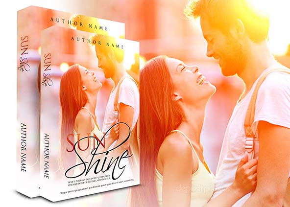 Romance-book-cover-design-Sun Shine-back
