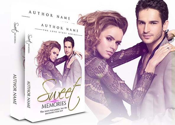 Romance-book-cover-design-Sweet Memories-back