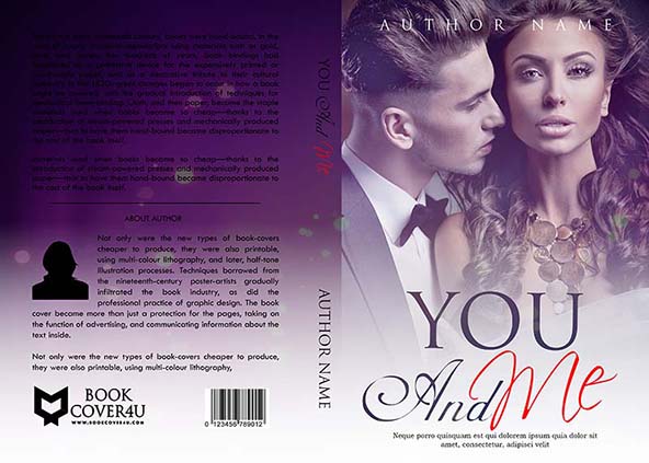 Romance-book-cover-design-You And Me-front