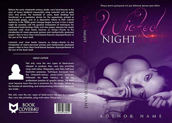 Romance-book-cover-design-Wicked Night With........-front