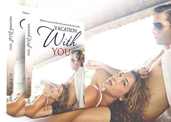 Romance-book-cover-design-Vacation With You-back