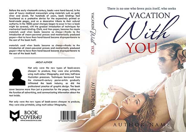 Romance-book-cover-design-Vacation With You-front