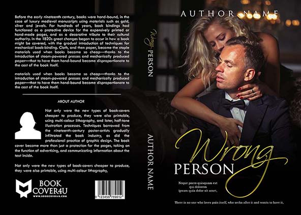 Romance-book-cover-design-Wrong Person-front