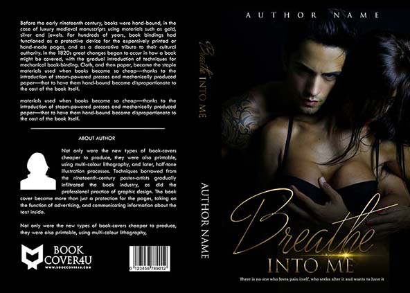 Romance-book-cover-design-Breathe into Me-front