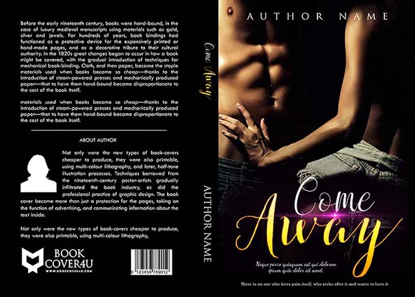 Romance-book-cover-design-Come Away-front