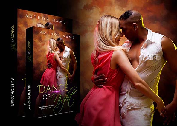 Romance-book-cover-design-Dance Of Night-back