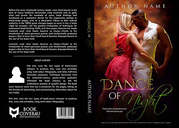 Romance-book-cover-design-Dance Of Night-front